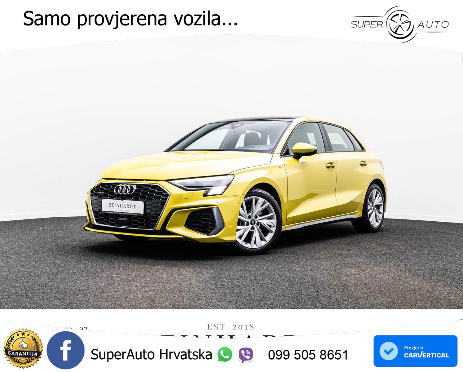 Audi A3 40 TFSI (190 KS) quattro S tronic 2x S line MATRIX+GR SJED+KAM