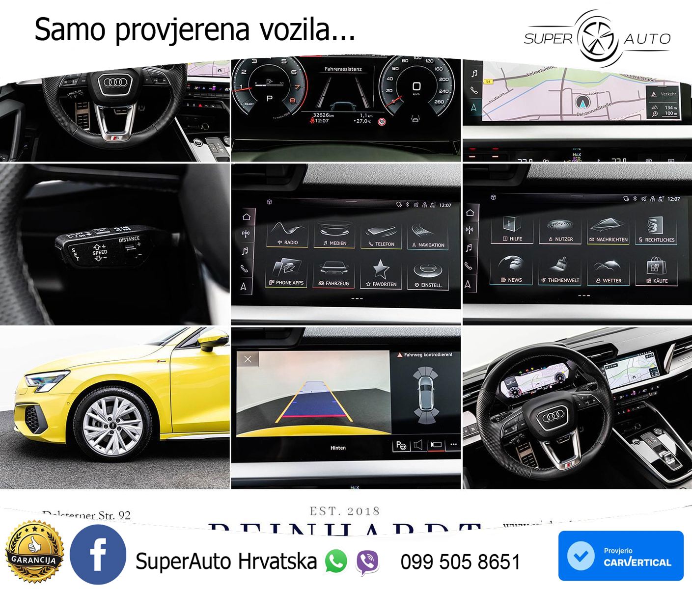 Audi A3 40 TFSI (190 KS) quattro S tronic 2x S line MATRIX+GR SJED+KAM
