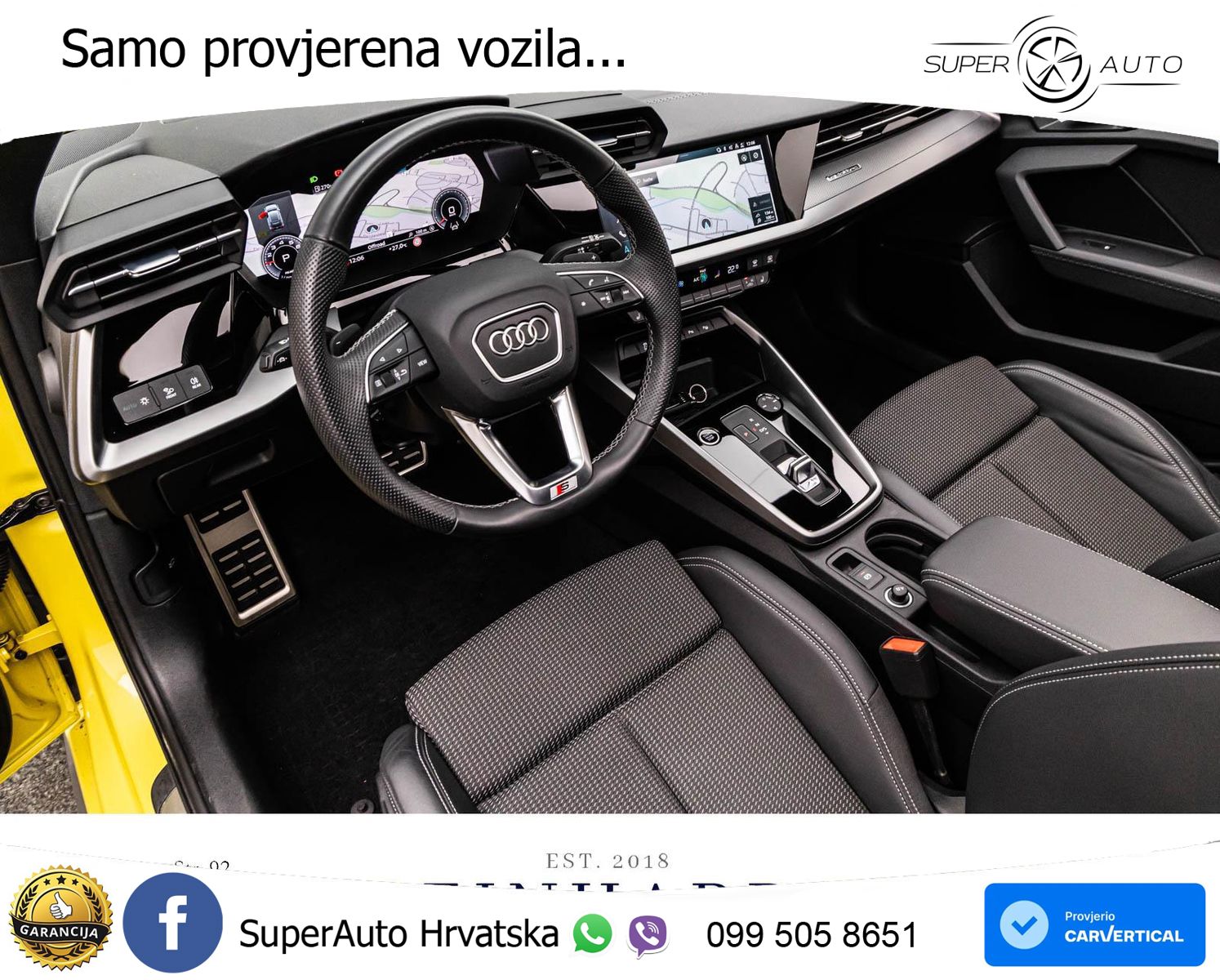 Audi A3 40 TFSI (190 KS) quattro S tronic 2x S line MATRIX+GR SJED+KAM
