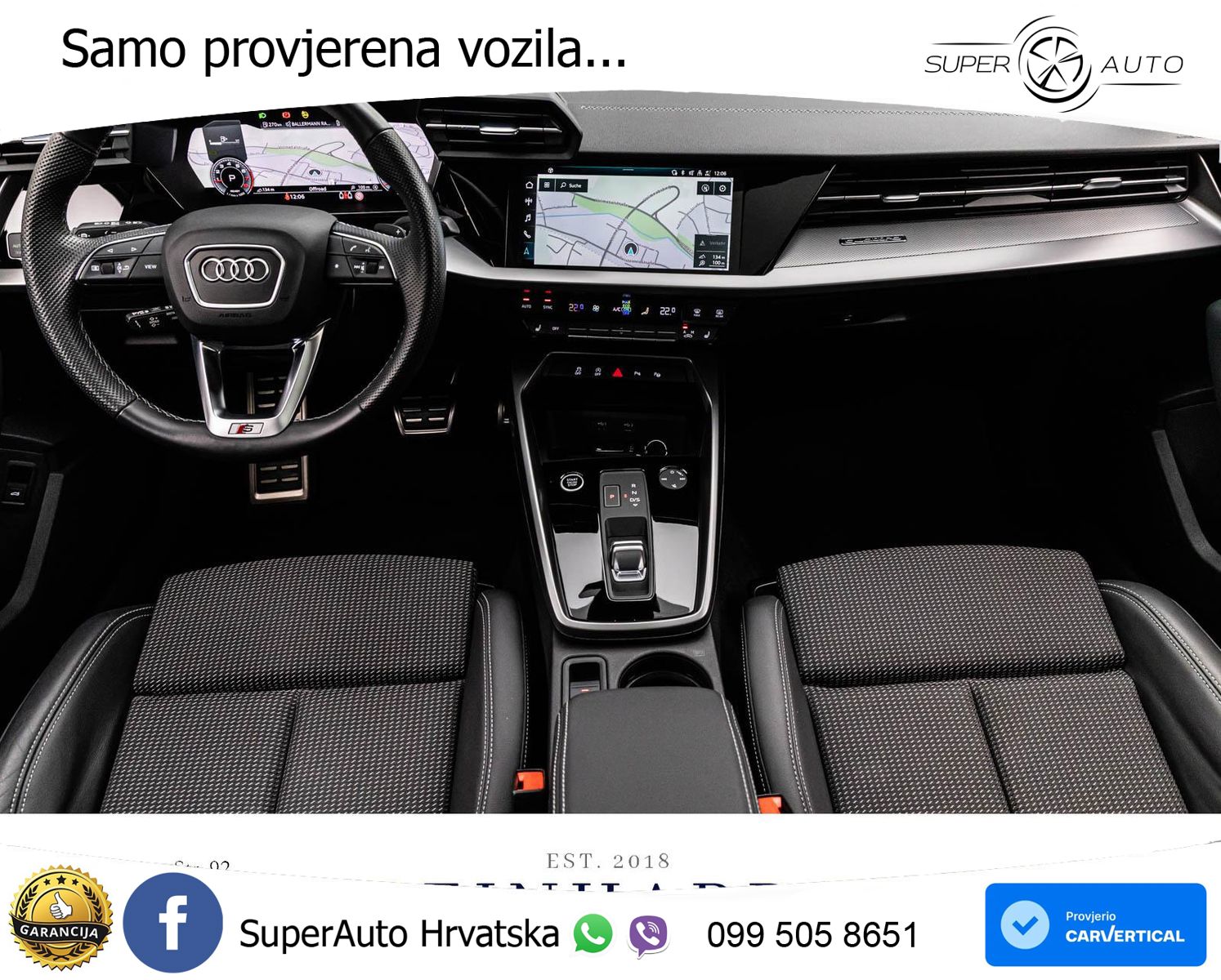 Audi A3 40 TFSI (190 KS) quattro S tronic 2x S line MATRIX+GR SJED+KAM