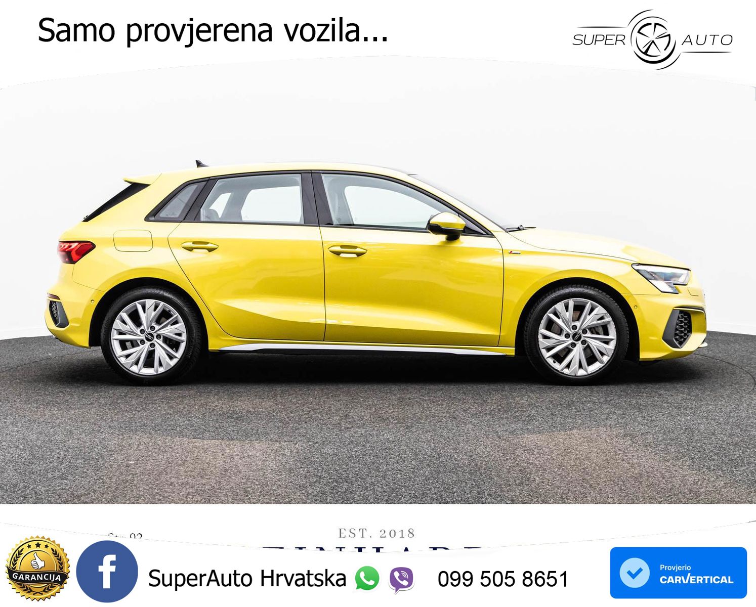 Audi A3 40 TFSI (190 KS) quattro S tronic 2x S line MATRIX+GR SJED+KAM