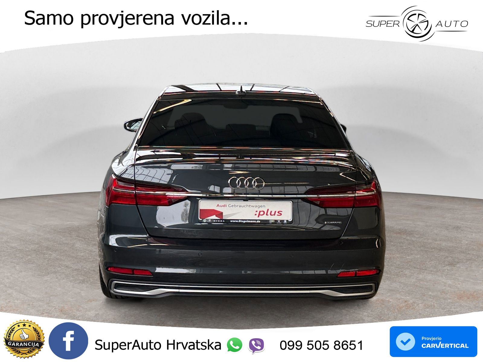 Audi A6 50 TFSIe (299 KS) quattro ultra S tronic LED+GR SJED+ACC