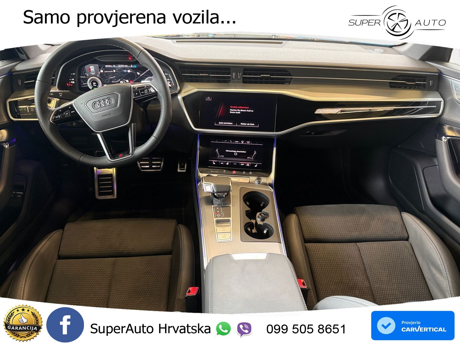 Audi A6 50 TFSIe (299 KS) quattro ultra S tronic LED+GR SJED+ACC