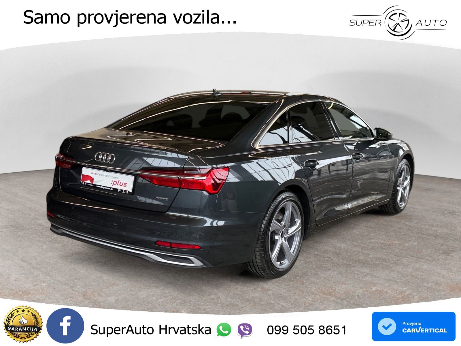 Audi A6 50 TFSIe (299 KS) quattro ultra S tronic LED+GR SJED+ACC
