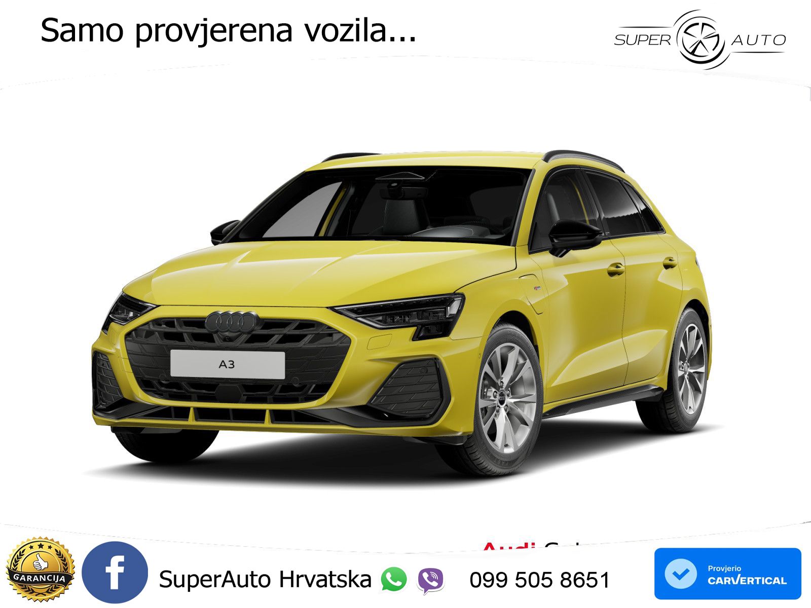 Audi A3 40 TFSIe (204 KS) S tronic S line LED+GR SJED+ACC