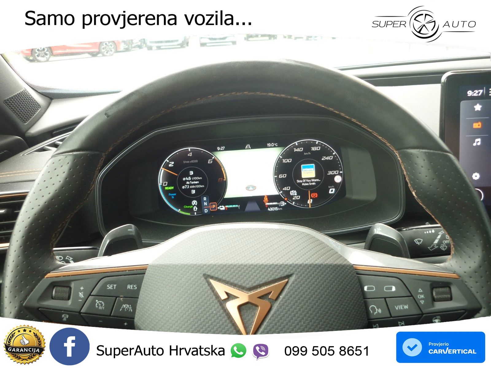 Cupra Formentor 1.4 TSI (245 KS) e-Hybrid DSG VZ LED+GR SJED+ACC