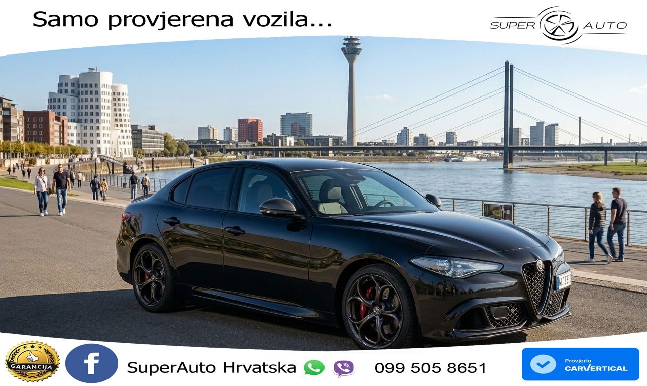 Alfa Romeo Giulia 2.0 Turbo (280 KS) Q4 Automatic LED+GR SJED+ACC