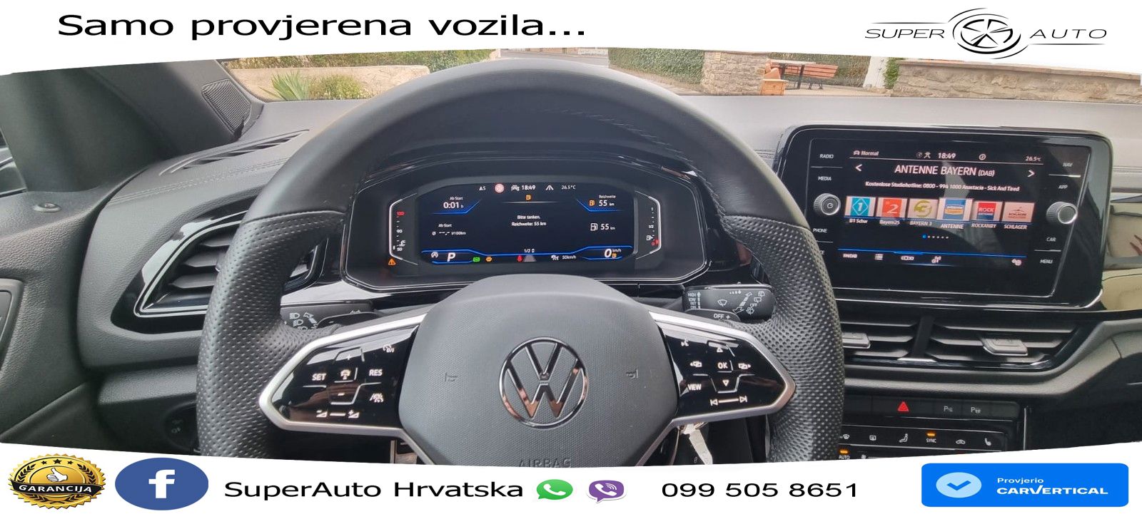 Volkswagen T-Roc I 1.5 TSI (150 KS) DSG LED+GR SJED+ACC