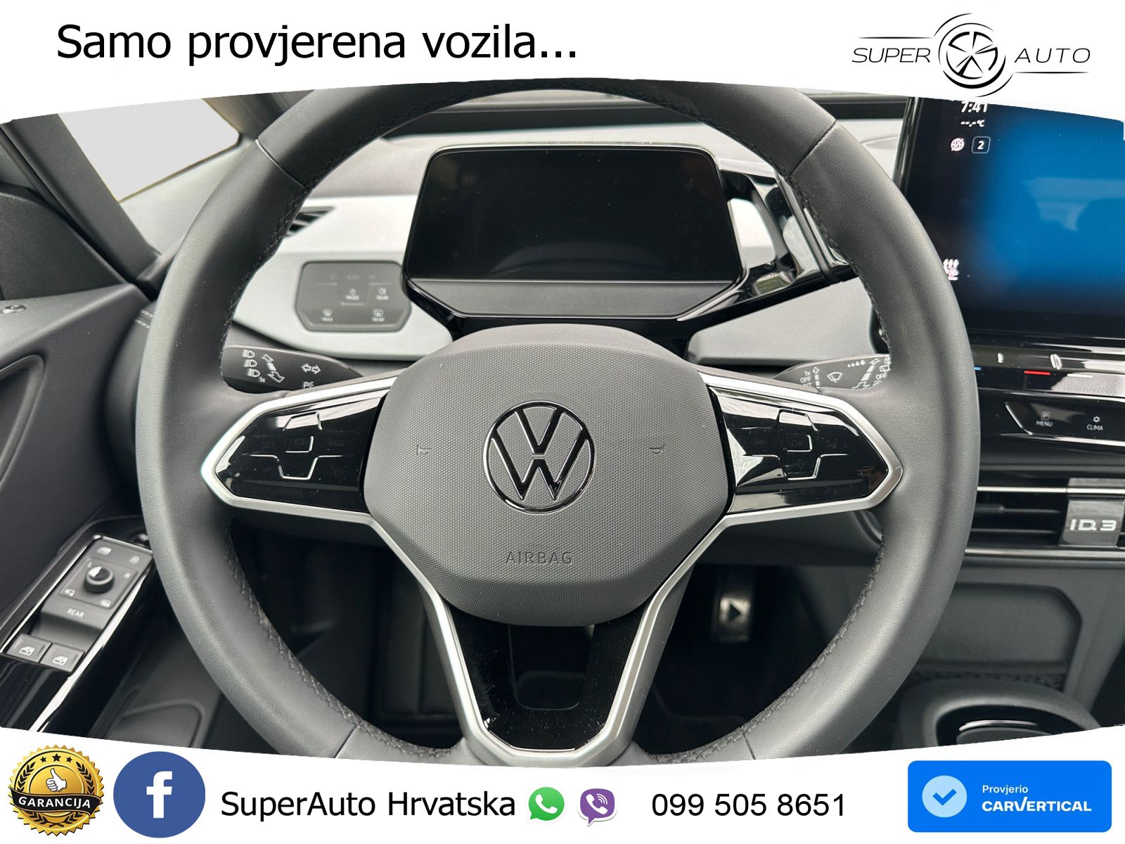 Volkswagen ID.3 Pro 62 kWh (204 KS) LED+GR SJED+ACC