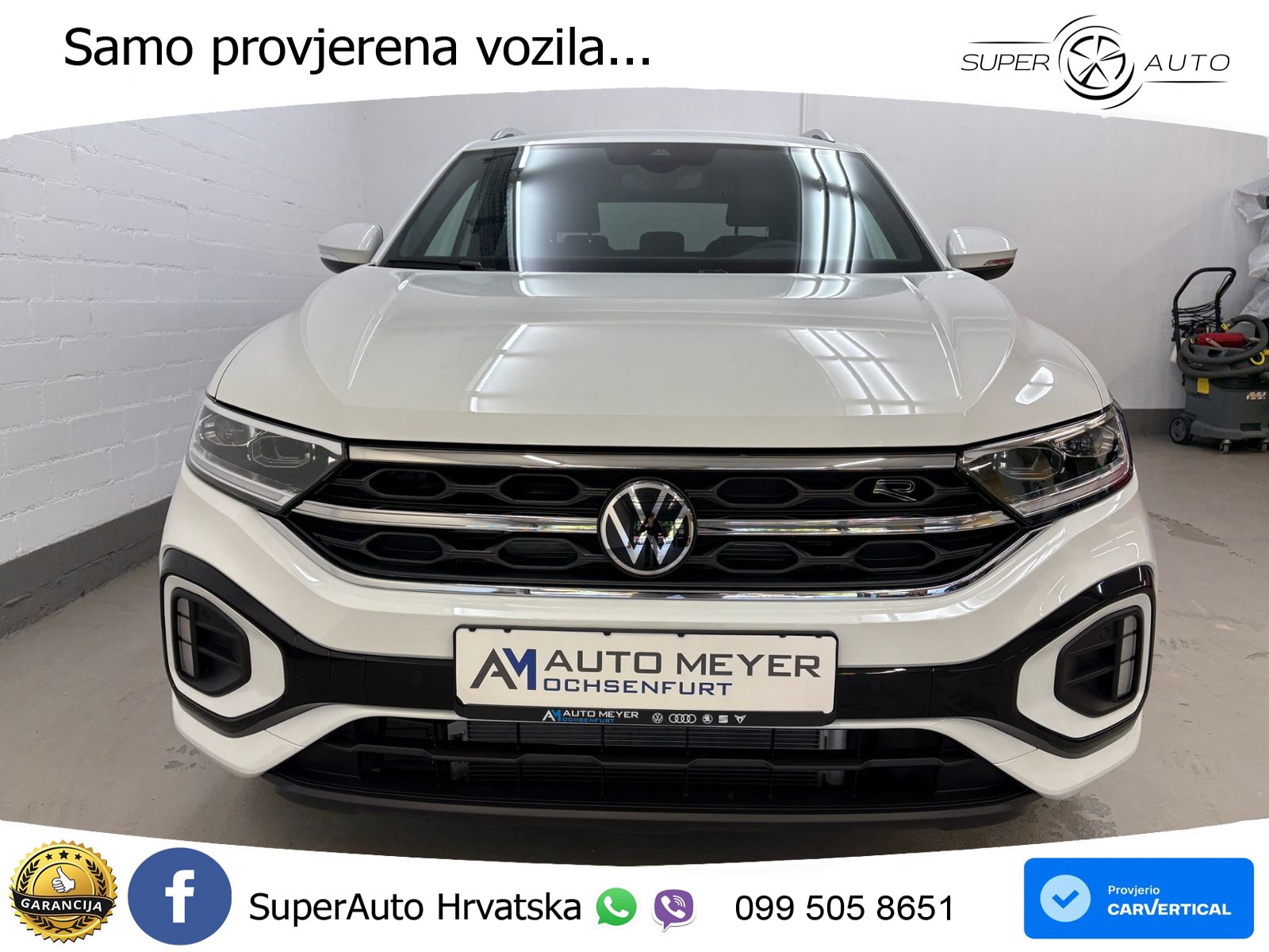 Volkswagen T-Roc 1.5 TSI (150 KS) DSG R-Line LED+GR SJED+ACC