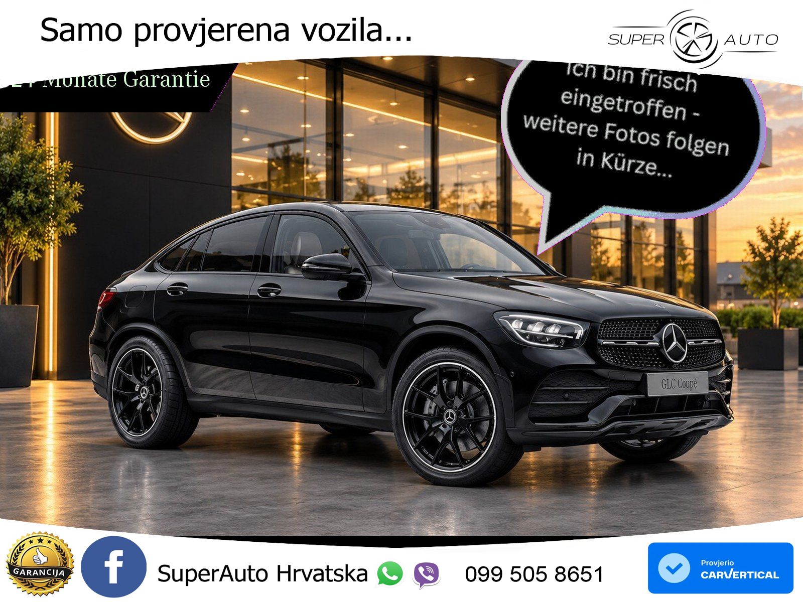 Mercedes GLC Coupe 400d (330 KS) 4MATIC 9G-TRONIC AMG LED+GR SJED+ACC