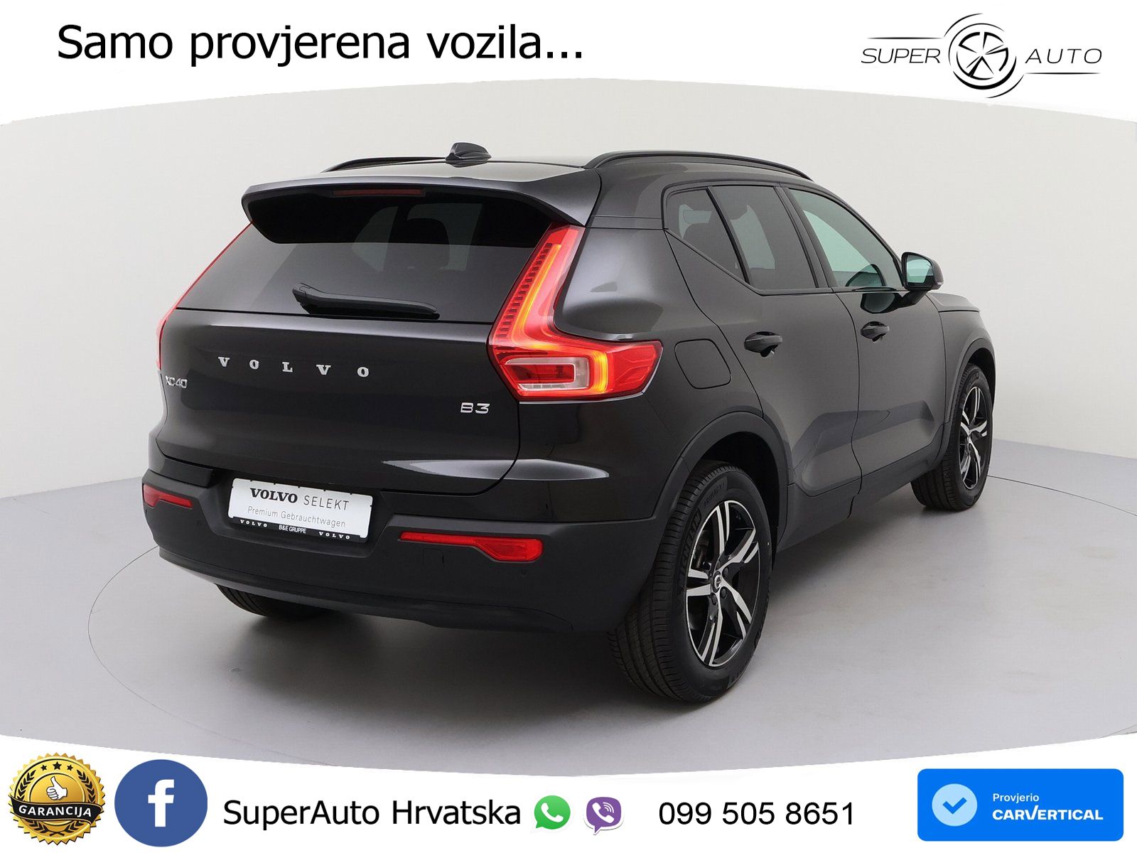 Volvo XC40 2.0 B3 163 KS Automatic LED+GR SJED+ACC