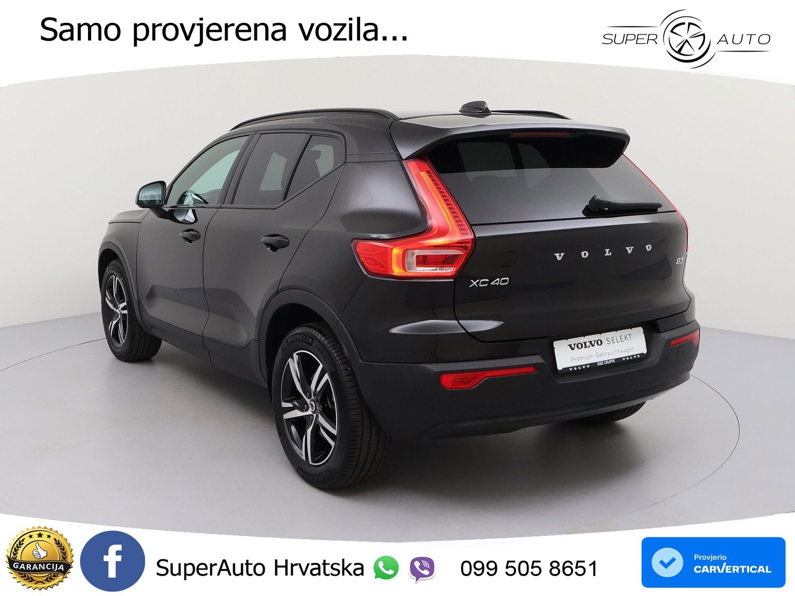 Volvo XC40 2.0 B3 163 KS Automatic LED+GR SJED+ACC