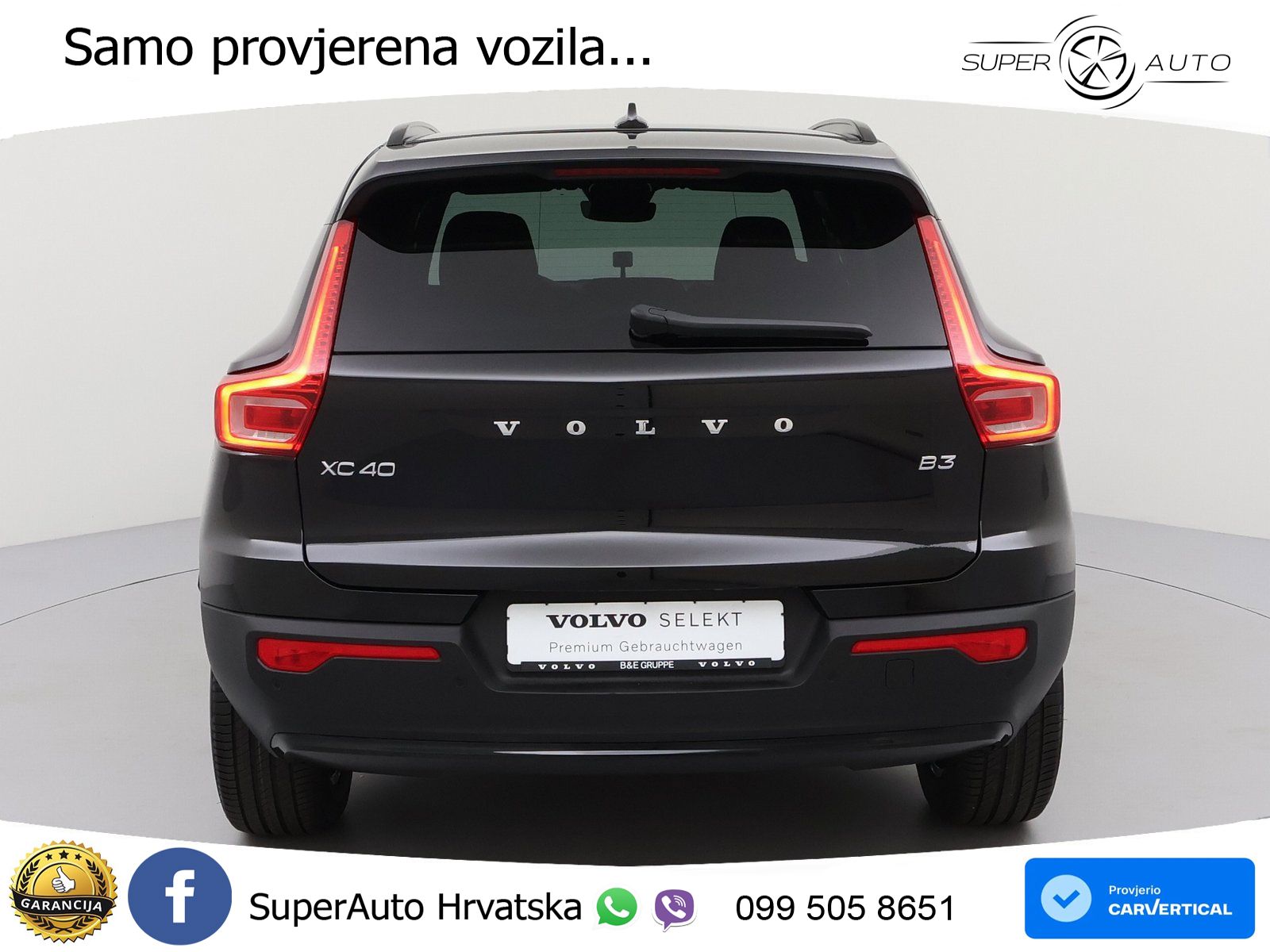 Volvo XC40 2.0 B3 163 KS Automatic LED+GR SJED+ACC
