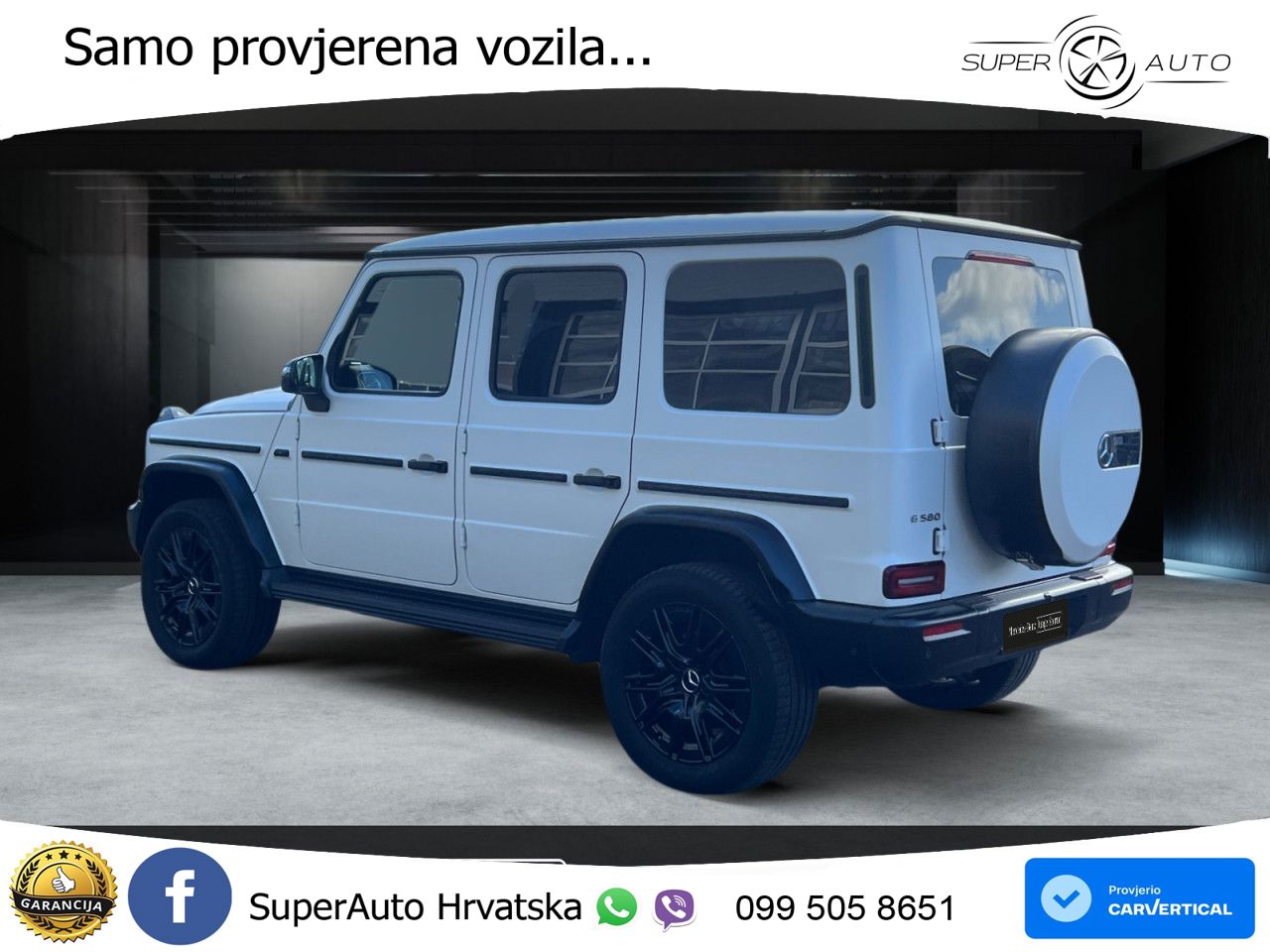 Mercedes G 580 EQ Long 116 kWh (587 KS) 4MATIC AMG LED+GR SJED+ACC