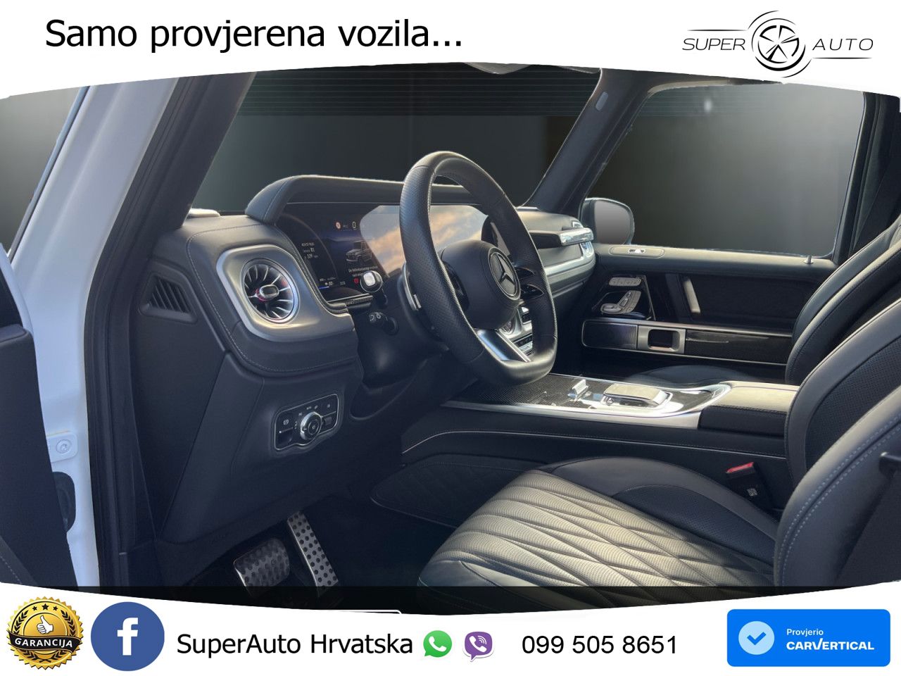 Mercedes G 580 EQ Long 116 kWh (587 KS) 4MATIC AMG LED+GR SJED+ACC