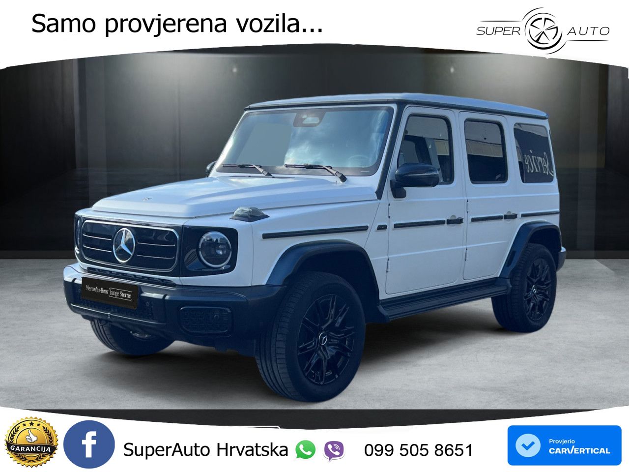 Mercedes G 580 EQ Long 116 kWh (587 KS) 4MATIC AMG LED+GR SJED+ACC