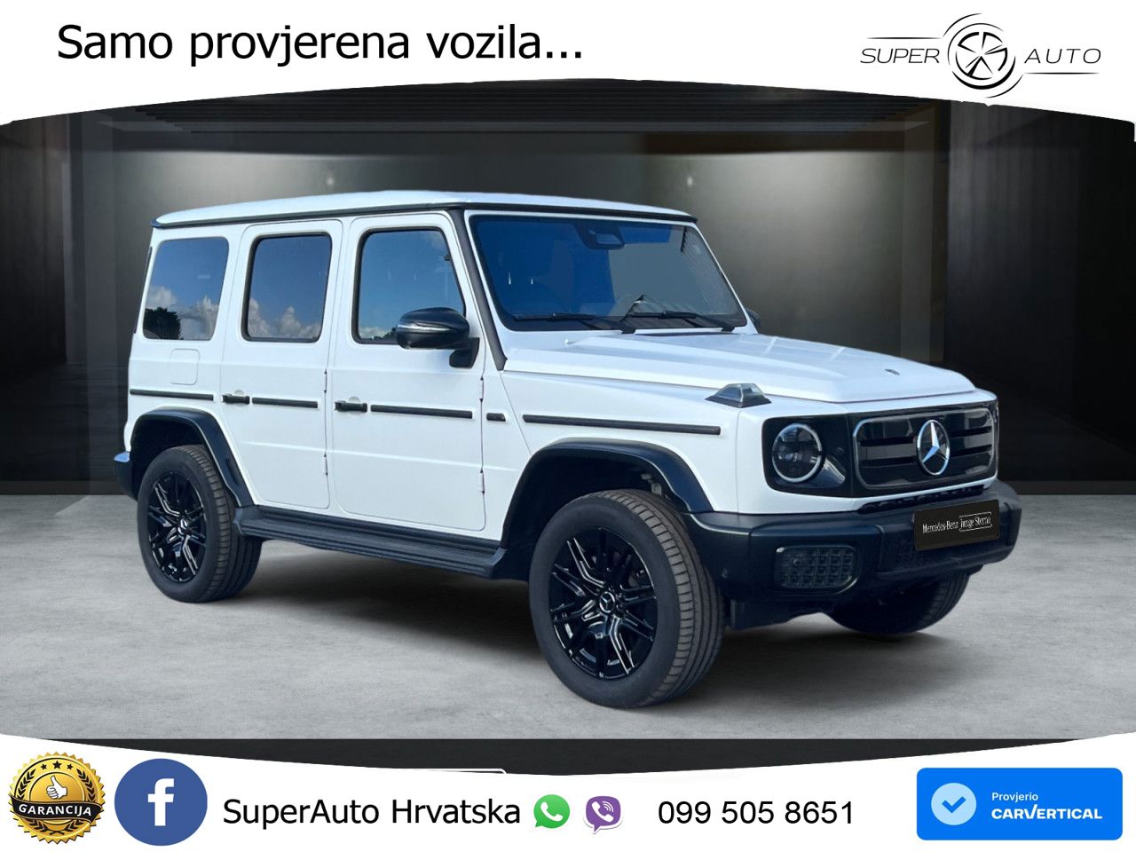 Mercedes G 580 EQ Long 116 kWh (587 KS) 4MATIC AMG LED+GR SJED+ACC