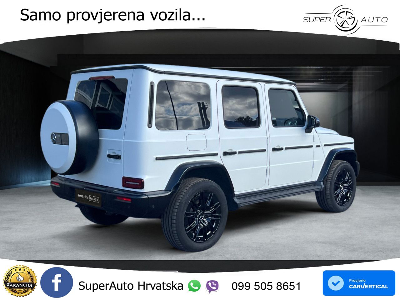 Mercedes G 580 EQ Long 116 kWh (587 KS) 4MATIC AMG LED+GR SJED+ACC