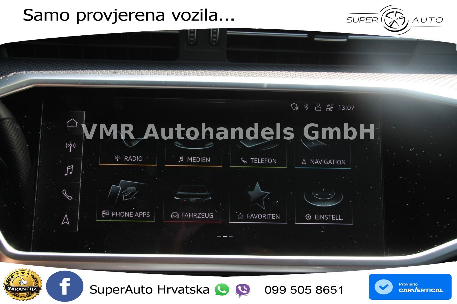 Audi RS7 4.0 TFSI V8 performance (630 KS) quattro tiptronic ACC+HEAD+4xGR SJED+360+PANO