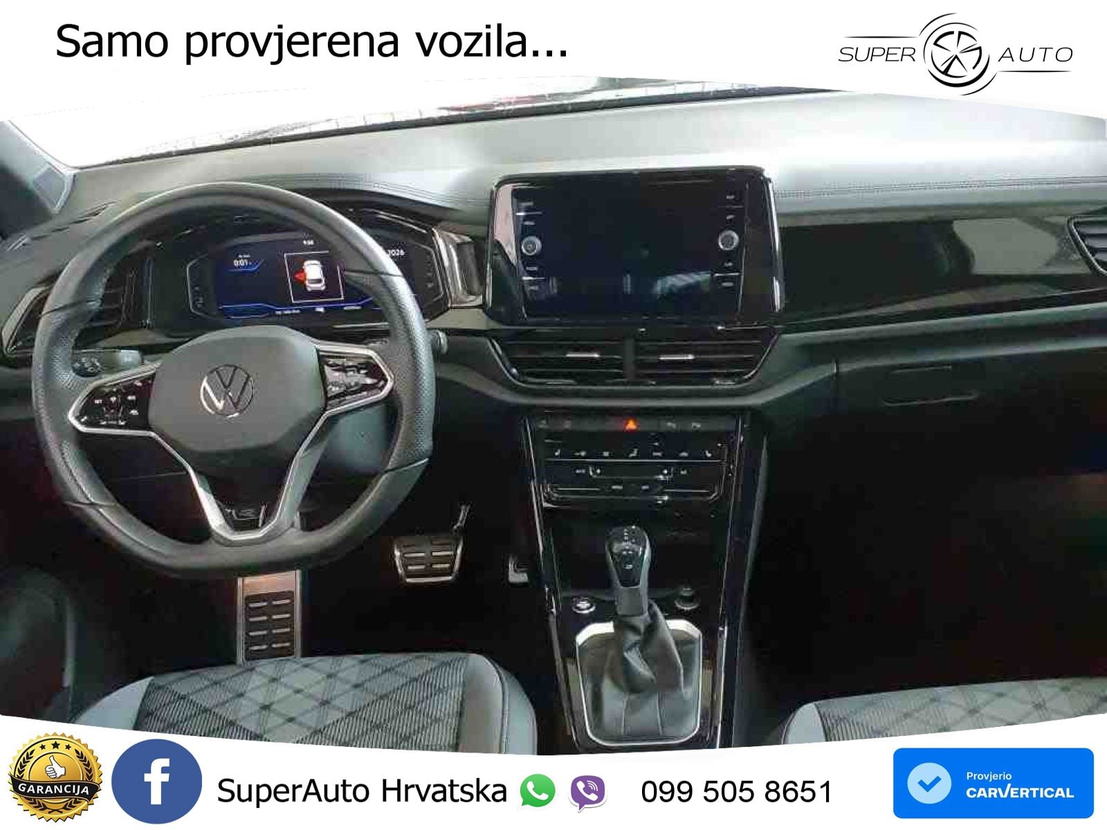 Volkswagen T-Roc 1.5 TSI (150 KS) DSG R-Line LED+GR SJED+ACC
