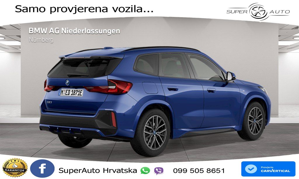 BMW iX1 68 kWh (313 KS) xDrive30 LED+GR SJED+ACC