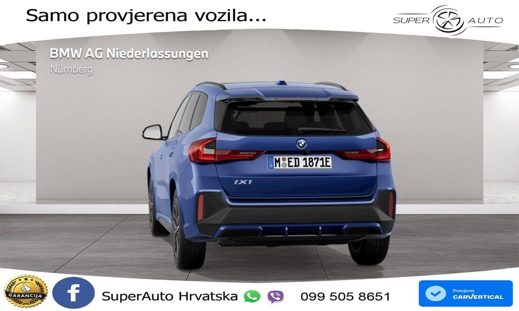 BMW iX1 68 kWh (313 KS) xDrive30 LED+GR SJED+ACC